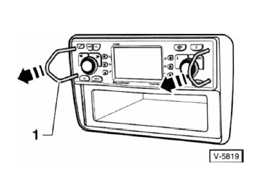 Speziell radio-/navigationsgerät blaupunkt dx-r4