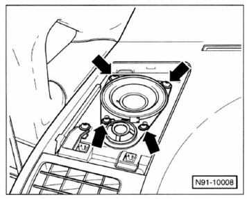 Lautsprecher aus - und einbauen (touran)