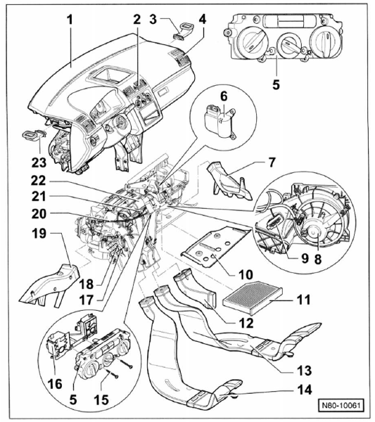 Heizung/klimatisierung