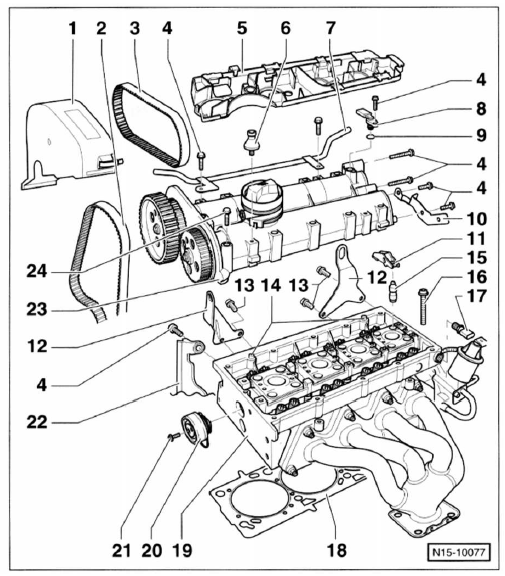 1,4-L-benzinmotor bca mit 55 kw (75 ps)