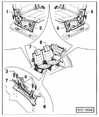 Sitzreihe, 7-sitzer